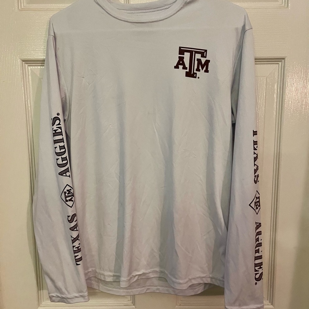 Texas A&M Long Sleeve Shirt - White